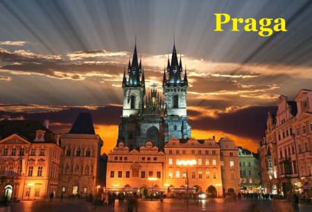 The Old Town Square in Prague City