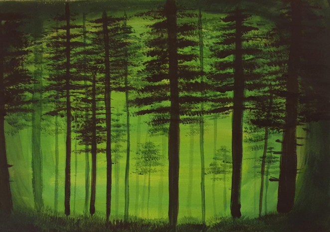 Ghiorghiță Diana - Pădure umbroasă